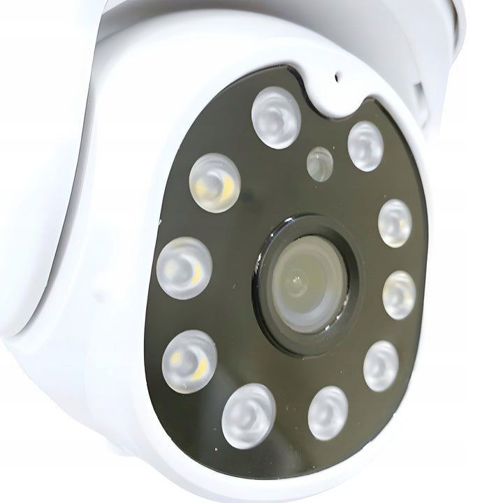 OUTDOOR SWIVEL WIFI IP ZOOM MONITORING CAMERA Manufacturer code E195