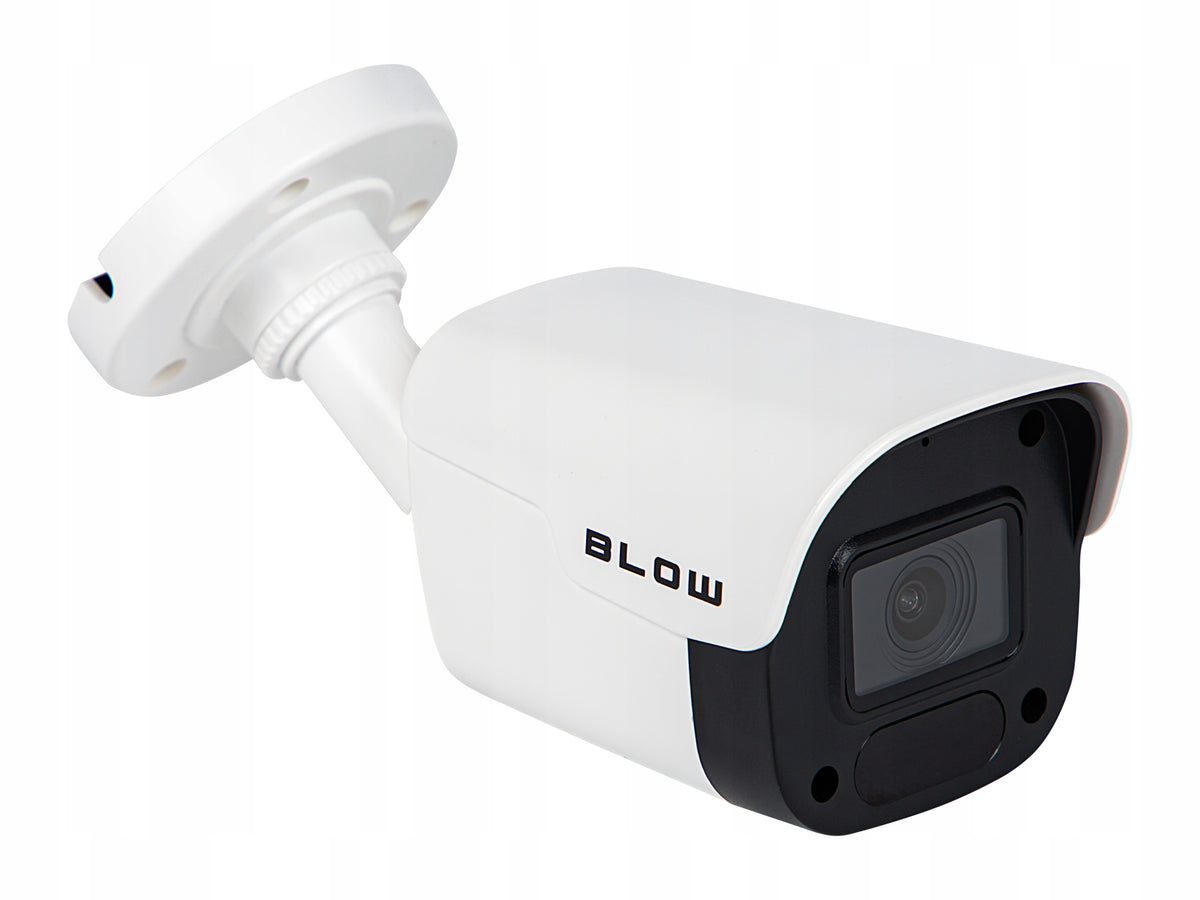 OUTDOOR TUBE CAMERA 4MPx IP POE DETECTION 30m IR 2.8mm + AUDIO IP66 Packaging status original
