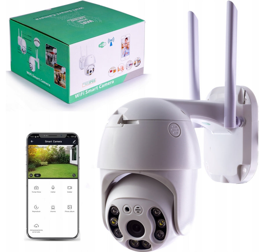 OUTDOOR WIFI CAMERA FULL HD ROTATING 4x ZOOM