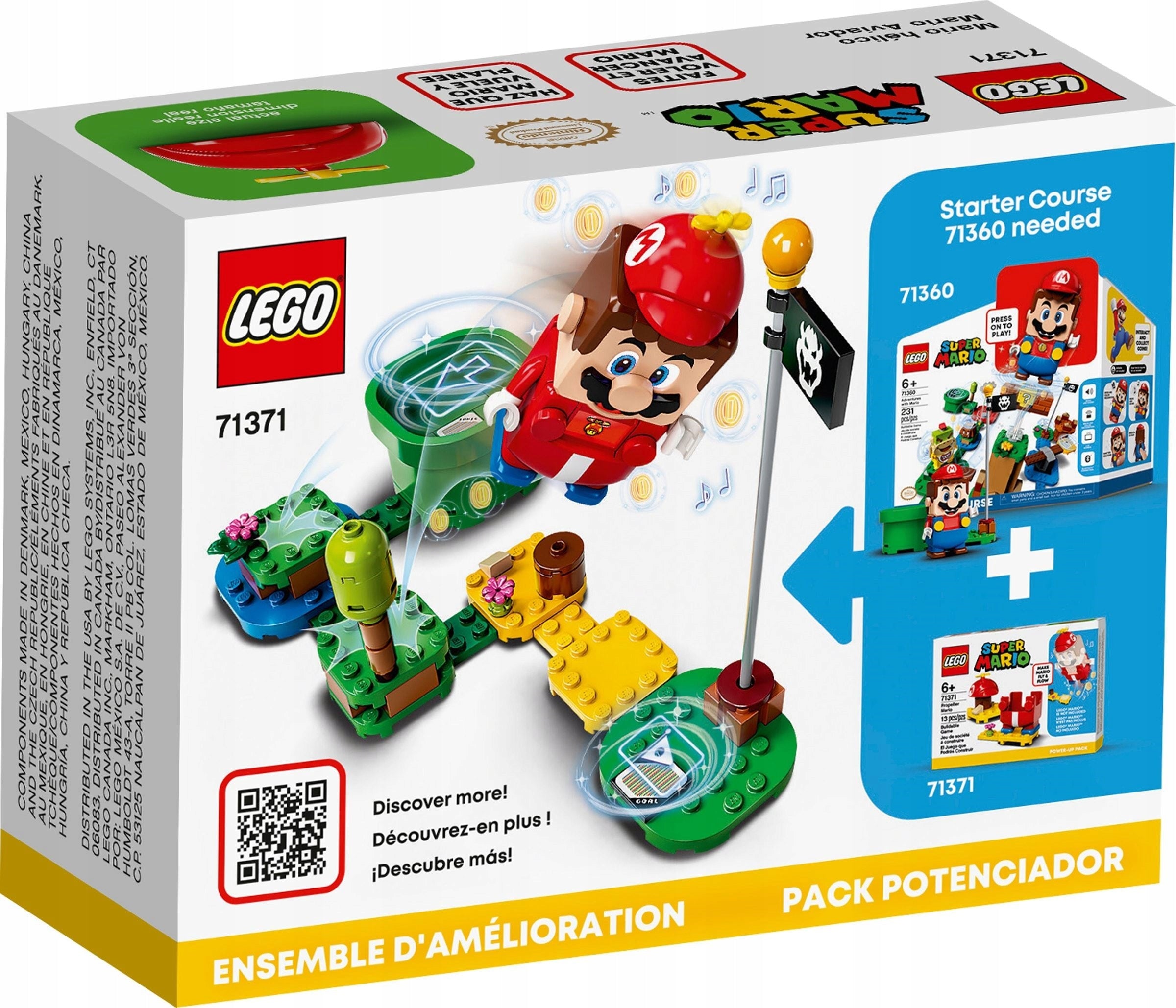 OUTLET LEGO Super Mario 71371 Helicopter MARIO OUTLET PHOTOS Product number 71371