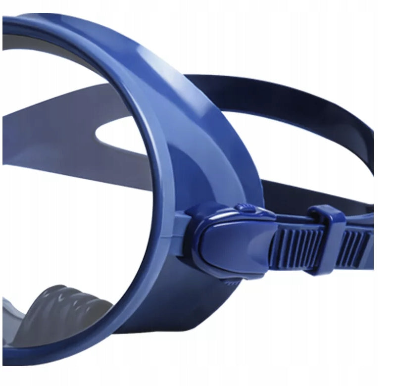OVAL DIVING MASK FOR SNORKELING BLACK Brand Pan i Pani Gadżet