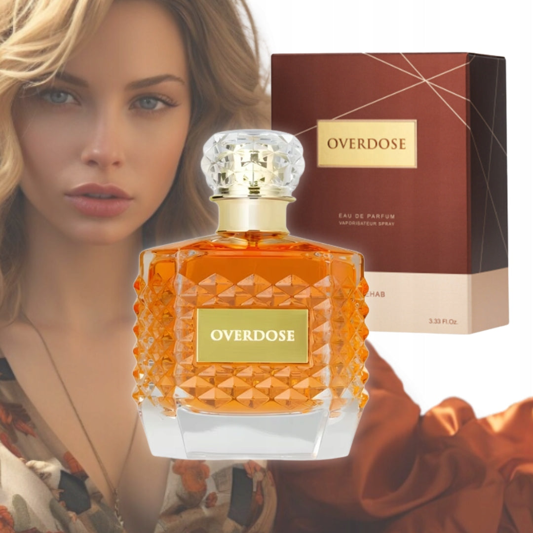 OVERDOSE ARABIC PERFUME VANILLA PRALINES SWEET WARM 100ml AL REHAB EDP Packaging status original
