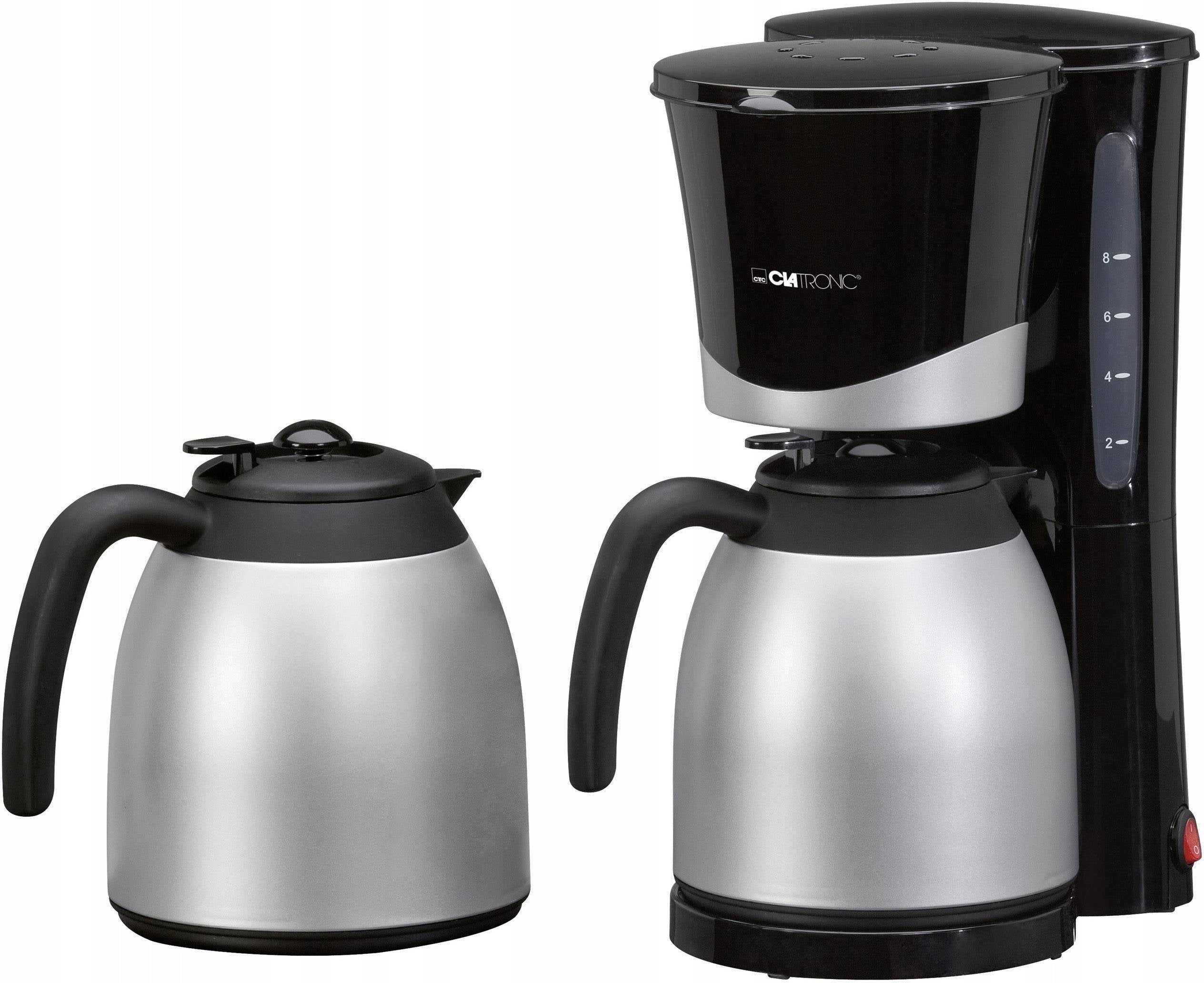 OVERFLOW COFFEE MAKER 2 JUGS THERMOS 870W GERMAN Manufacturer code KA 3328