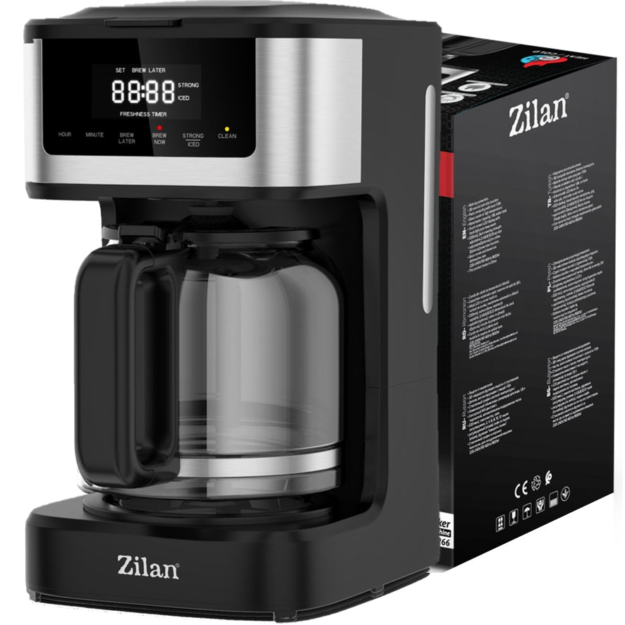 OVERFLOW COFFEE MAKER 900W 1,8L TOUCH PANEL Manufacturer code ZLN9266