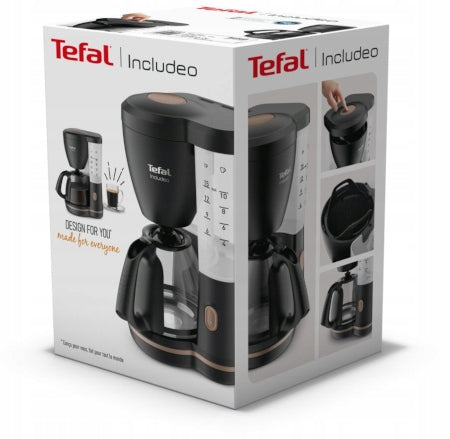 OVERFLOW COFFEE MAKER TEFAL INCLUDEO CM5338 BLACK Manufacturer code CM533811