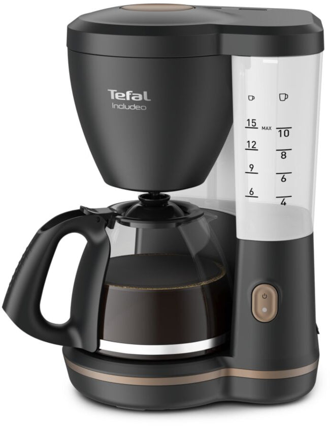 OVERFLOW COFFEE MAKER TEFAL INCLUDEO CM5338 BLACK