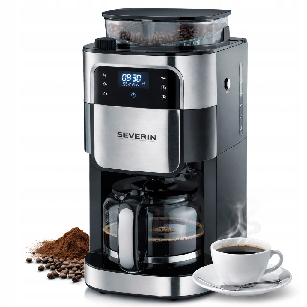OVERFLOW COFFEE MAKER WITH GRINDER 1000W 1,4L INCANDESCENT SEVERIN KA4813
