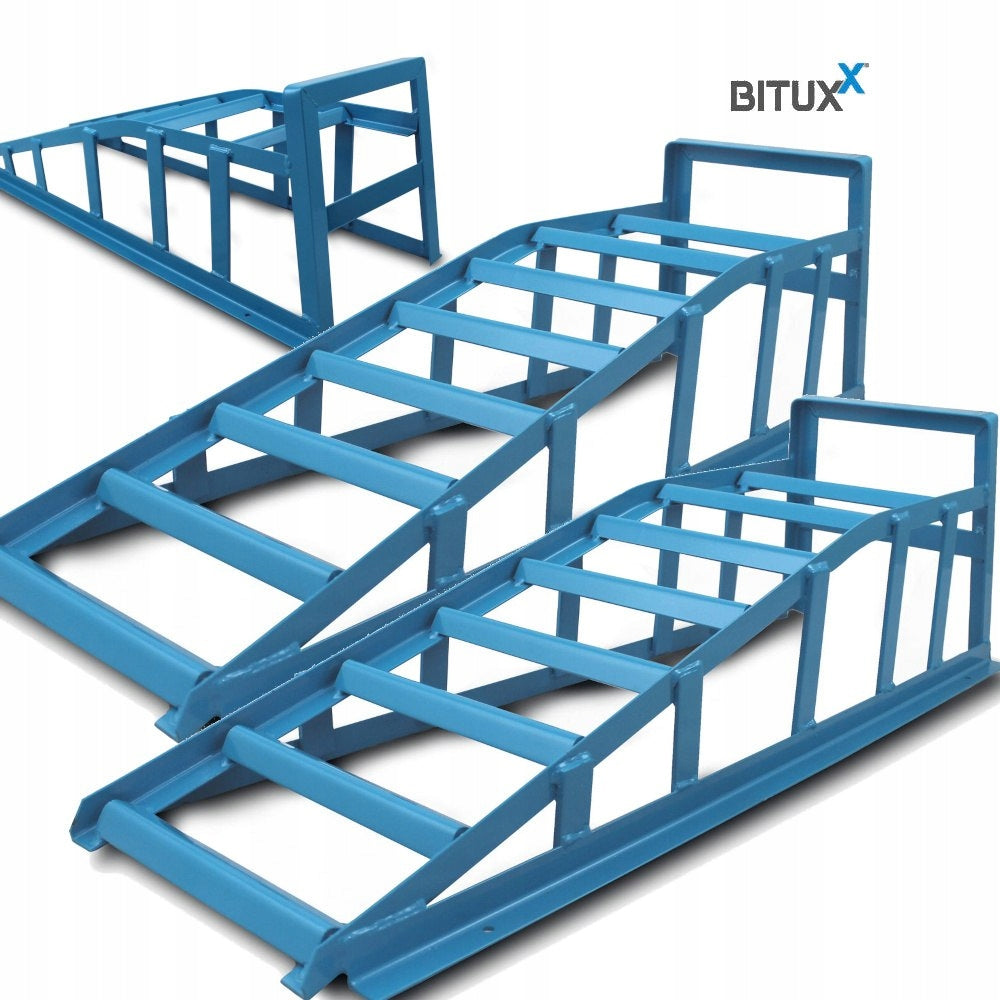 OVERRUN CAR DRIVEWAY 2PCS DRIVEWAY RAMPS UP TO 1500KG/PCS BITUXX