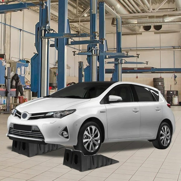 OVERRUN CAR RAMP 3 TONS 2 PCS HIGH DRIVEWAYS STACALABLE Product weight with unit packaging 1.37 kg