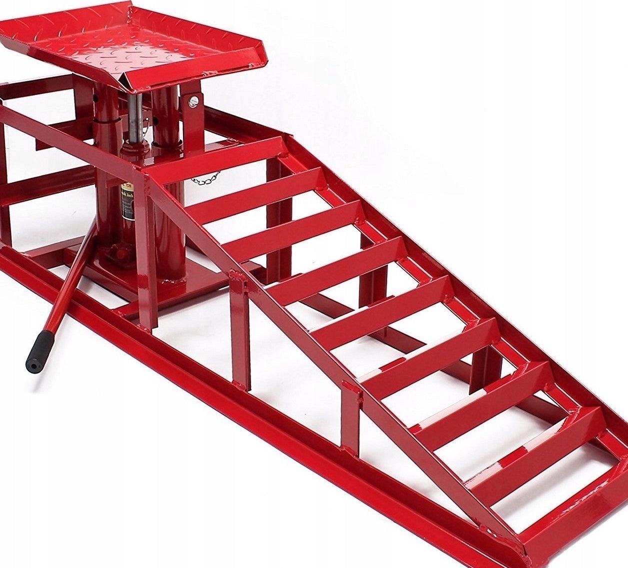 OVERRUN CAR RAMP DRIVE-UP CAR LIFT WITH JACK BUS ATV