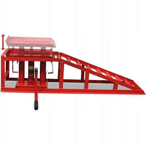 OVERRUN CAR RAMP DRIVEWAY HYDRAULIC JACK STRONG ADJUSTABLE