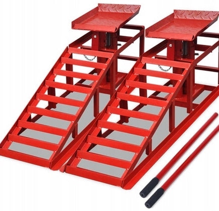 OVERRUN CAR RAMP DRIVEWAY HYDRAULIC LIFT 4T