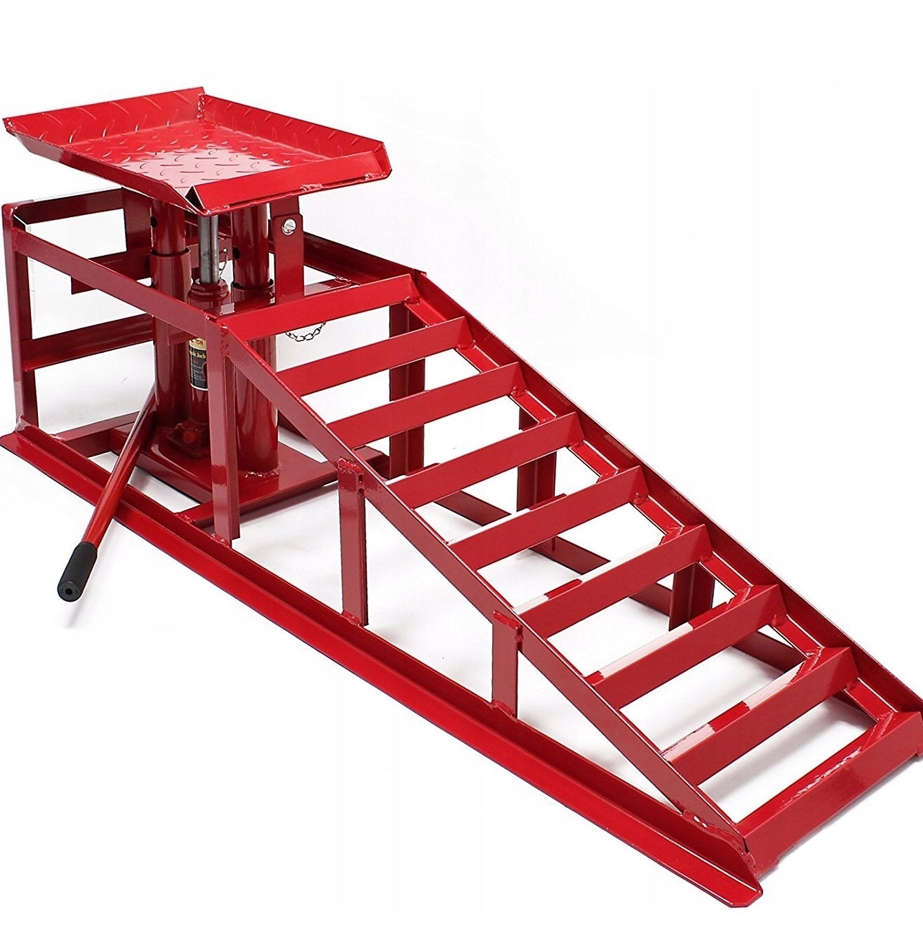 OVERRUN CAR RAMP DRIVEWAY HYDRAULIC LIFT CAR QUAD