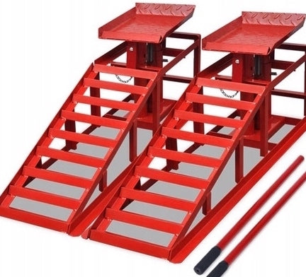 OVERRUN CAR RAMP DRIVEWAY LIFT HYDR 4T SOLID LARGE ATV QUAD