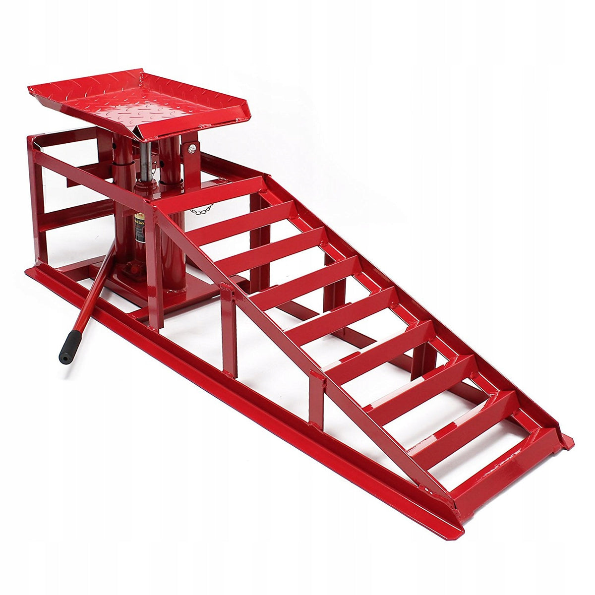 OVERRUN CAR RAMP DRIVEWAY LIFT SOLID WITH ACTUATOR