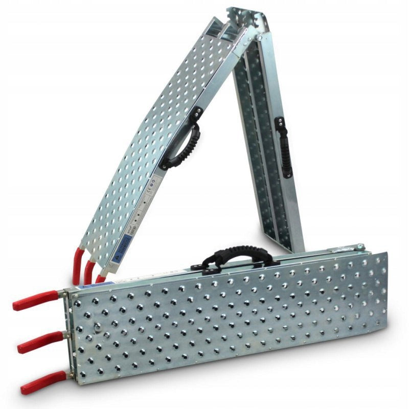 OVERRUN RAMPS 1X TRANSSHIPMENT 2 PCS FOLDING LIFT 196 CM 800 KG