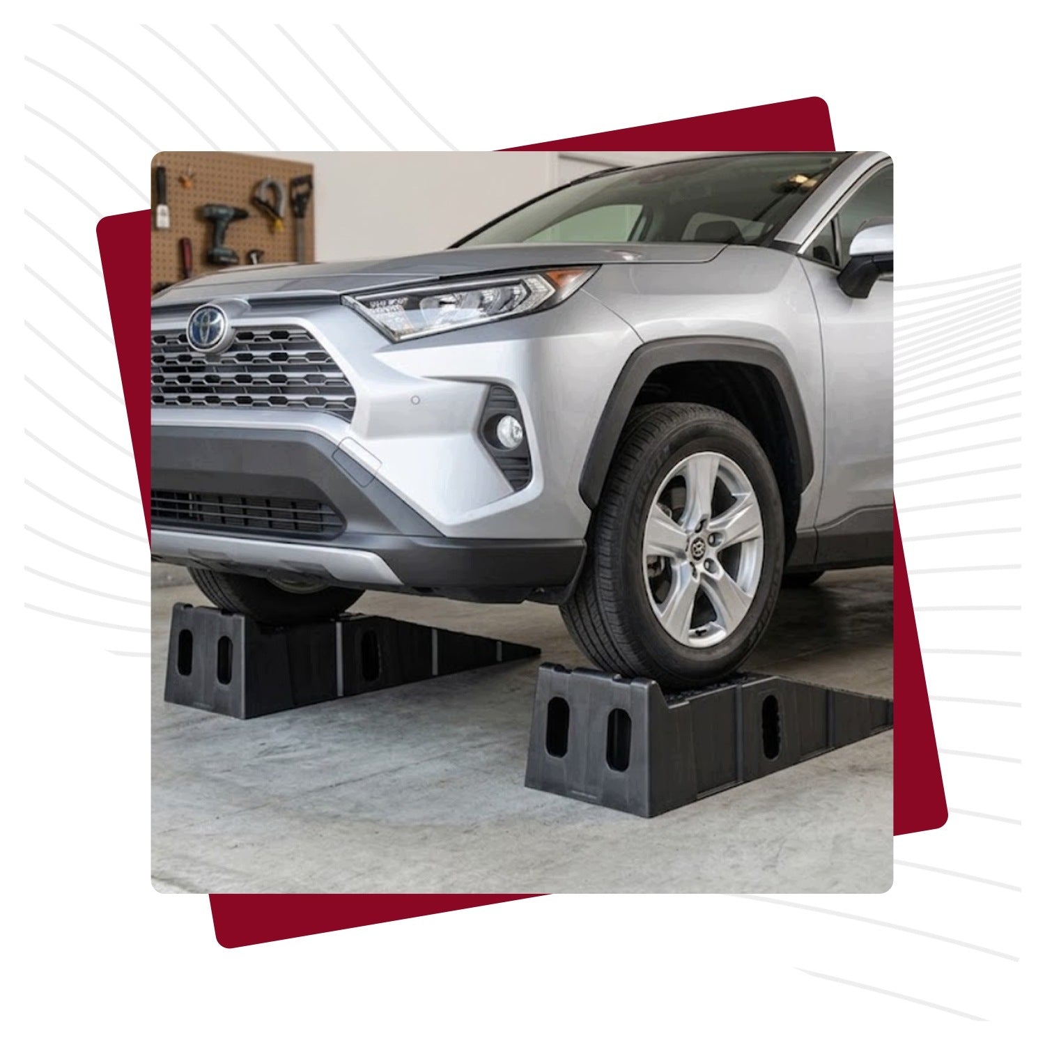 OVERRUNS CAR OVERRUN RAMP DRIVEWAY 3,5T - 8T Product weight with unit packaging 10.9 kg