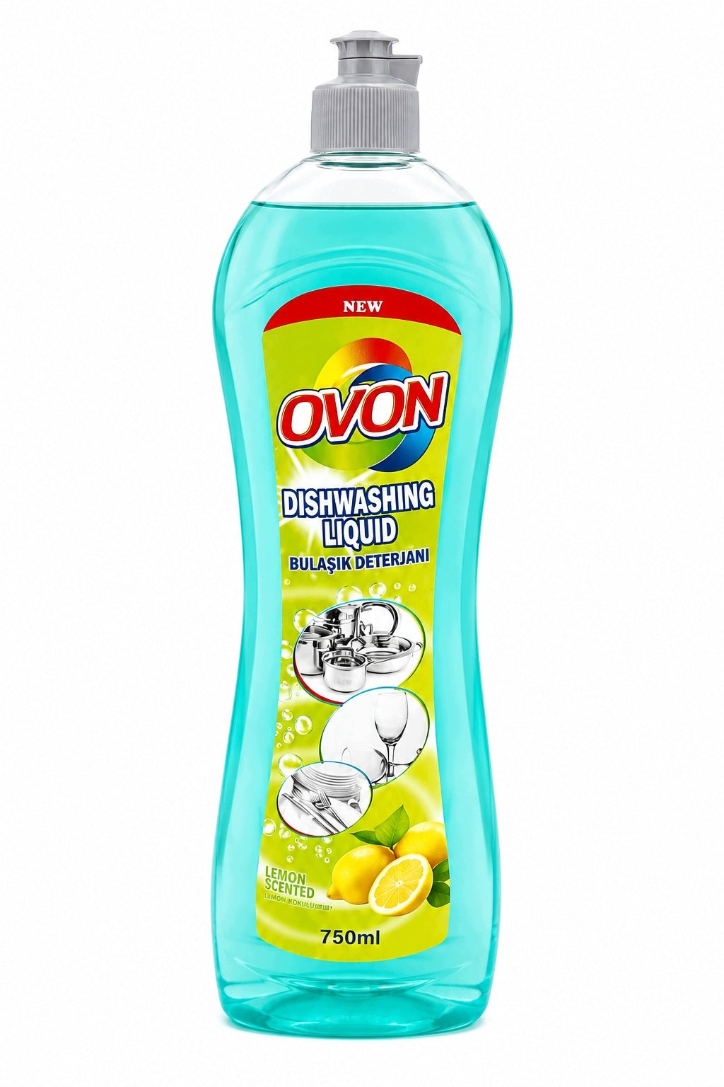 OVON Lemon Dishwashing Liquid 750 ml