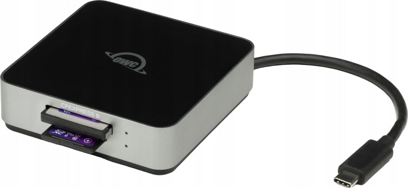 OWC Atlas Dual - CFexpress Type B and SD card reader, USB-C, 1032 MB/s