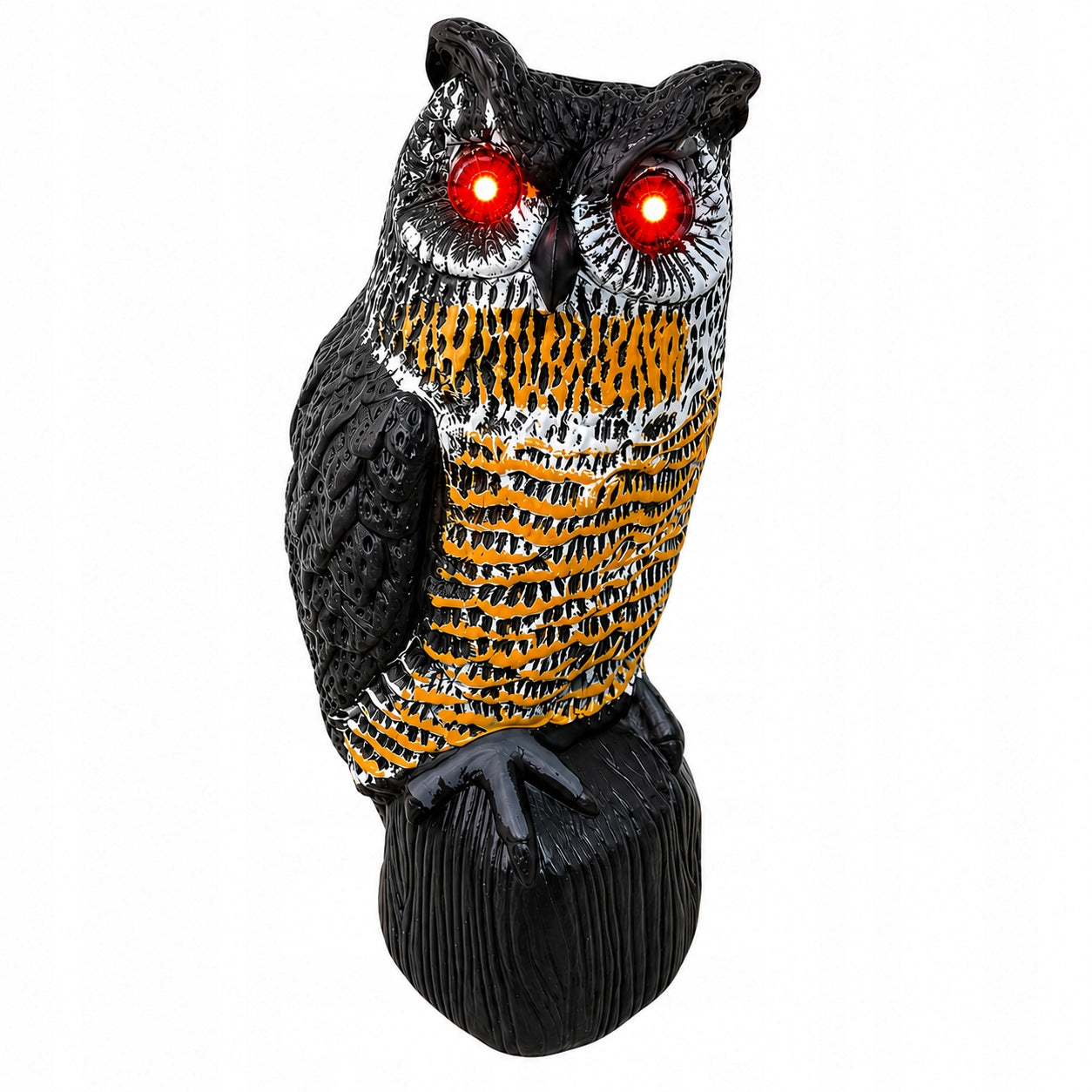 OWL SOLAR BIRD REPELLENT MOTION SENSOR SOUND MOCK-UP BIRD EAGLE Kind repellent