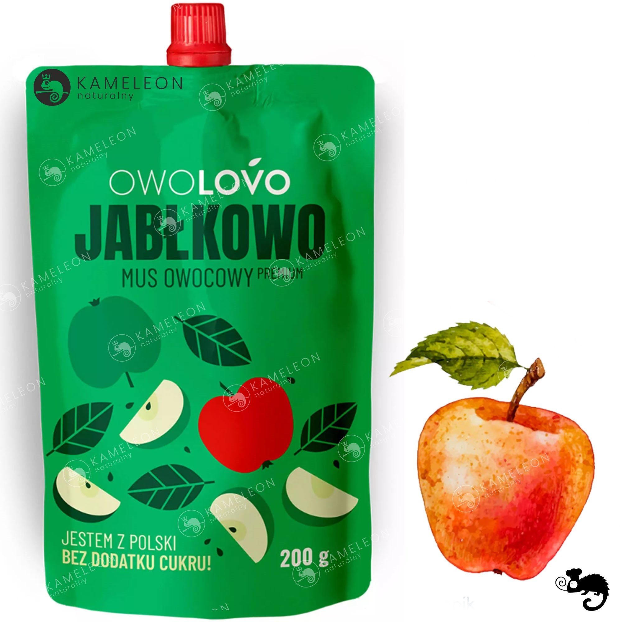 OWOLOVO FRUIT MOUSSE FOR CHILDREN mix 12 DIFFERENT FLAVORS!! without sugar 12 x 200G Medical device no