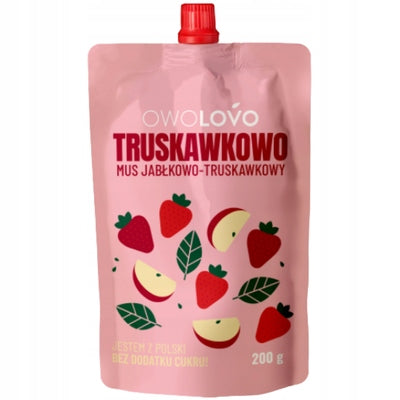 OWOLOVO Fruit Mousse for Children TUBES MIX OF FLAVORS 12 x 200 g Manufacturer code x16