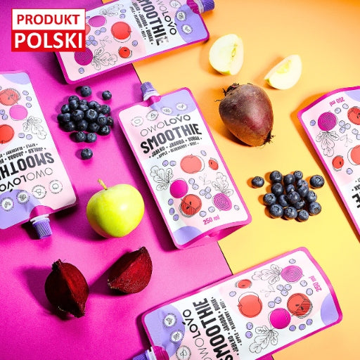 OWOLOVO Smoothie apple beetroot berry, 250ml Packaging status original