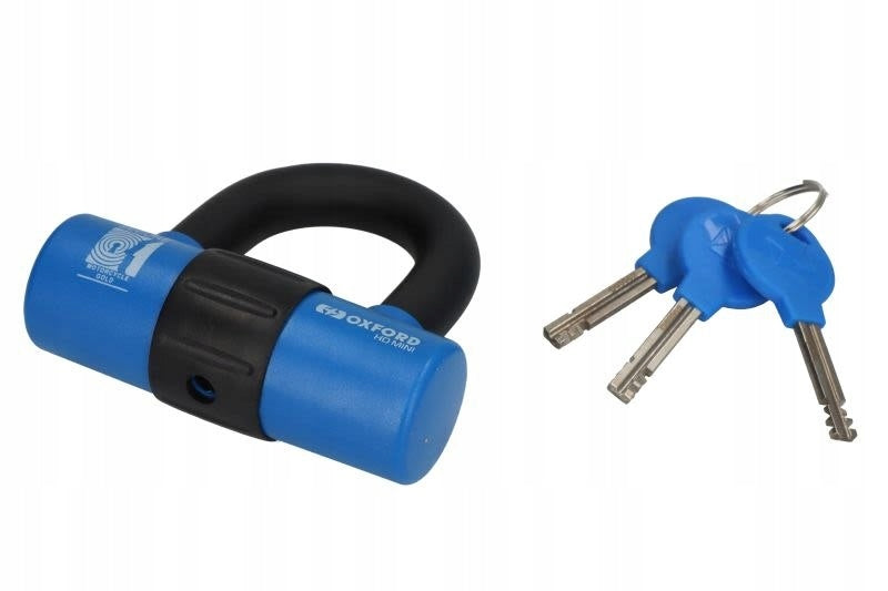 OXFORD LK181 Brake Disc Lock Color blue
