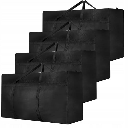 OXFORD STORAGE BAG 180 L XXL MOVING STUDENTS 4 PCS. Color black