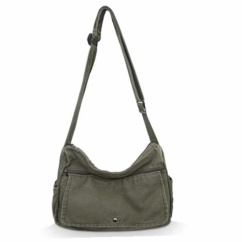 OXFORD UNISEX CANVAS SHOULDER BAG TO WEAR EVERY DAY