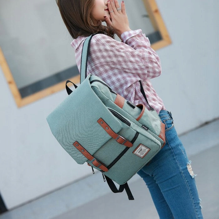 OXFORD UNISEX SCHOOL BACKPACK FOR CITY LAPTOP 15,6" RETRO CASUAL EAN (GTIN) 0685071350836