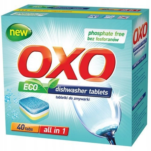 OXO Dishwasher tablets ALL IN ONE 40pcs
