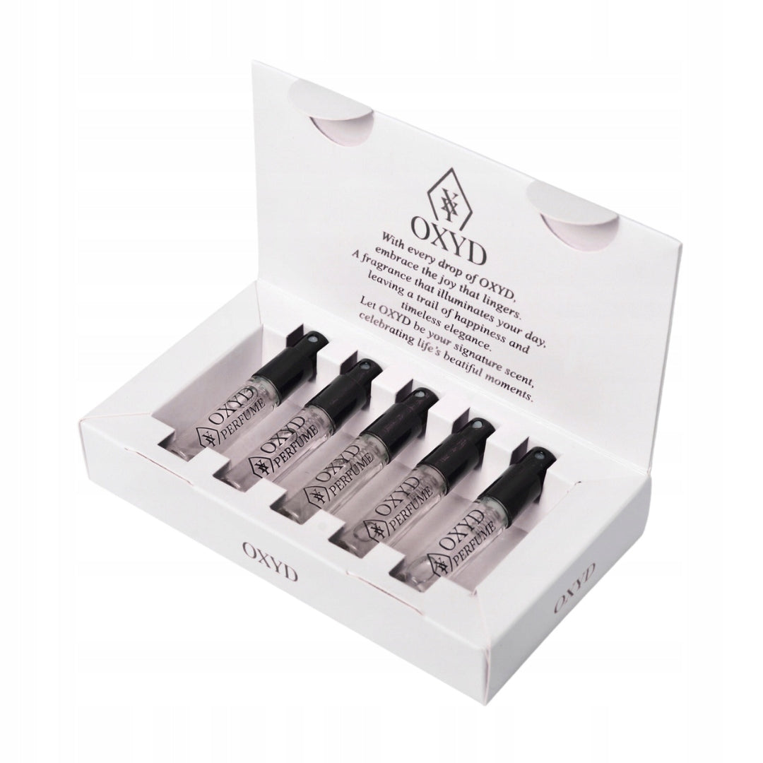 OXYD MALE SAMPLE SET NO. 1 (5 PCS) FRAGRANCES 301, 302, 306, 309, 317