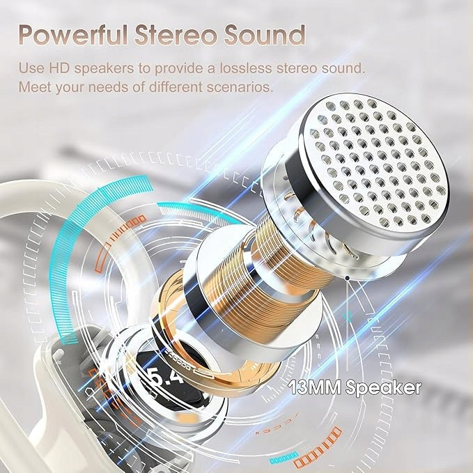 OYIB Bluetooth Headphones with Hi-Fi Stereo Microphone Manufacturer code OYIB