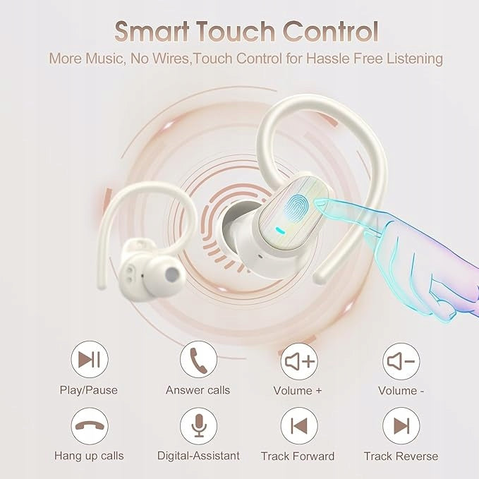 OYIB Bluetooth Headphones with Hi-Fi Stereo Microphone Packaging status original