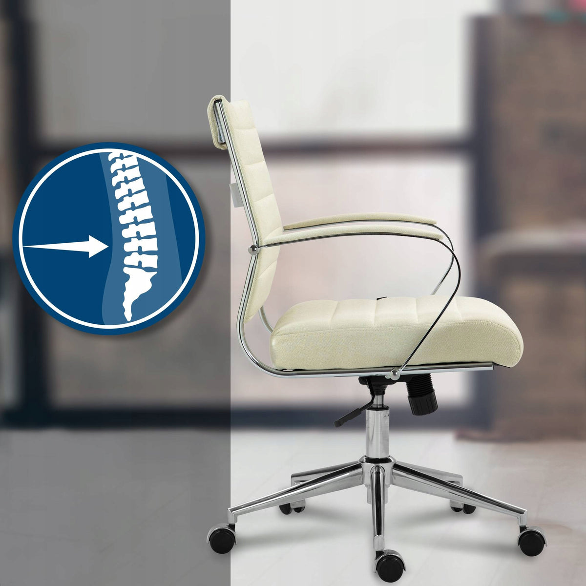 Oakland office chair fabric, cream Manufacturer code 316986