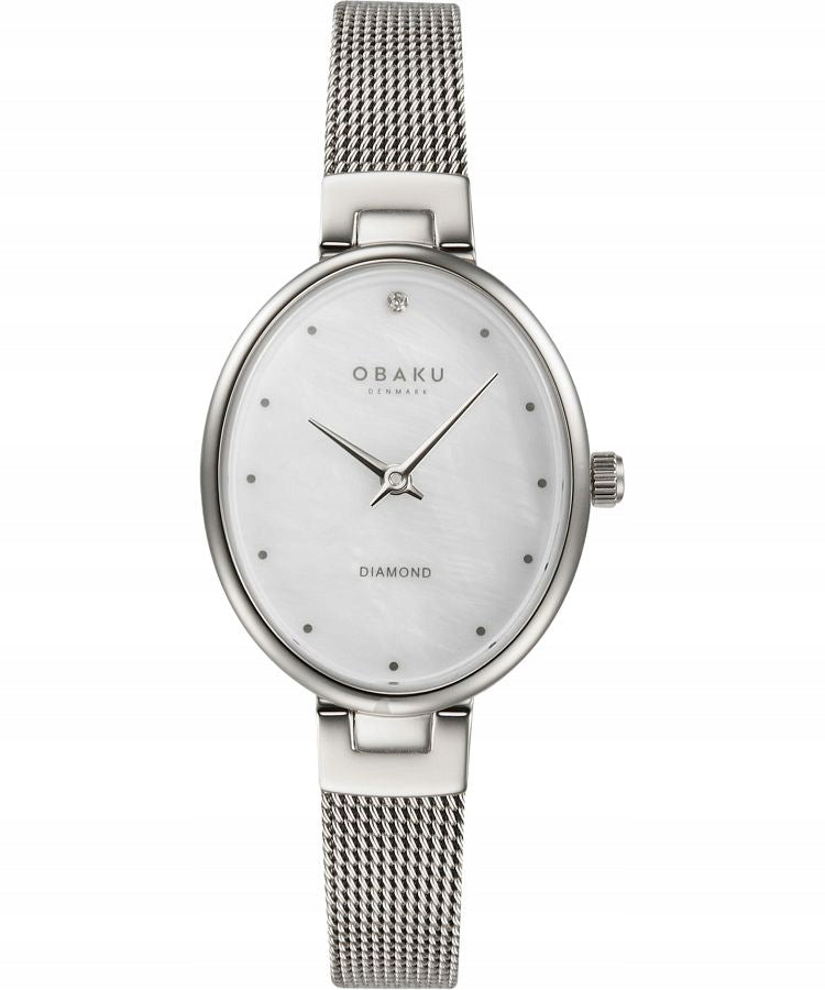 Obaku Oval Diamond Women's Watch