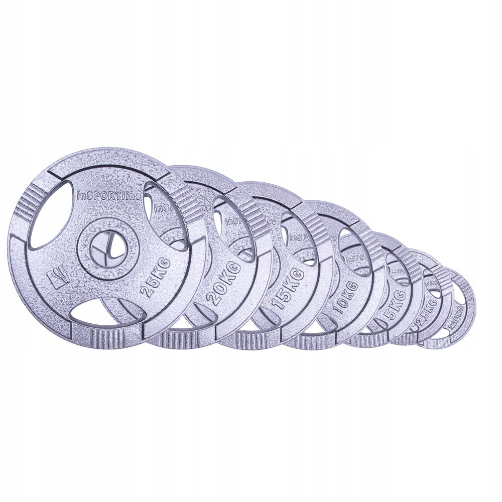 Plieninis svoris inSPORTline Olympic Hamerton, 1.25 kg - 25 kg