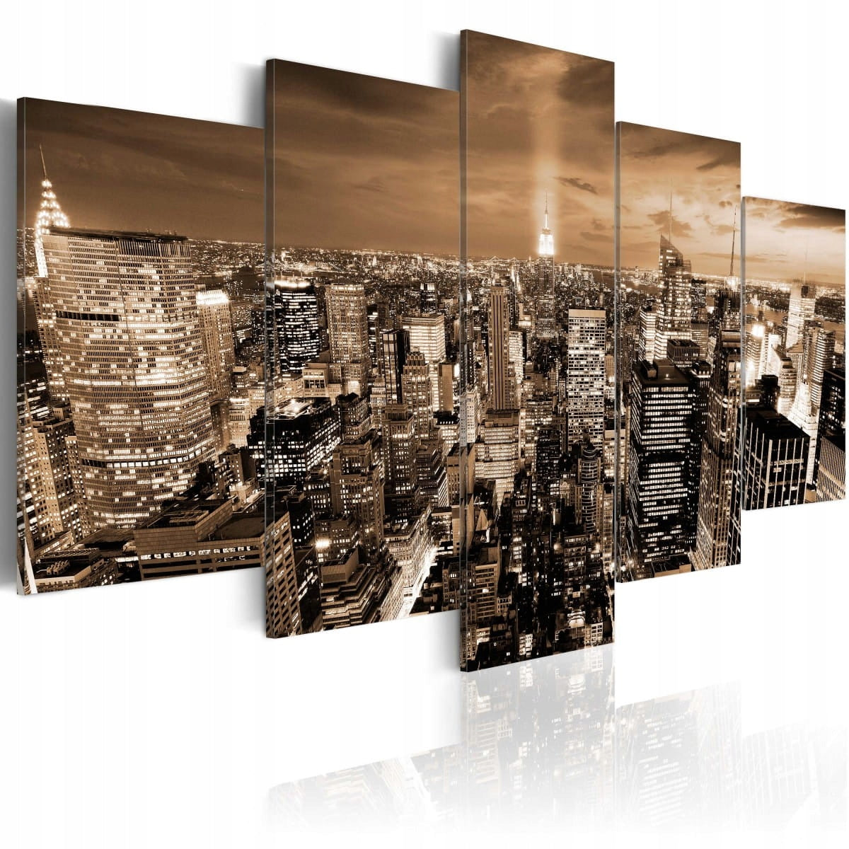 Bild - New York: Nachtlicht 