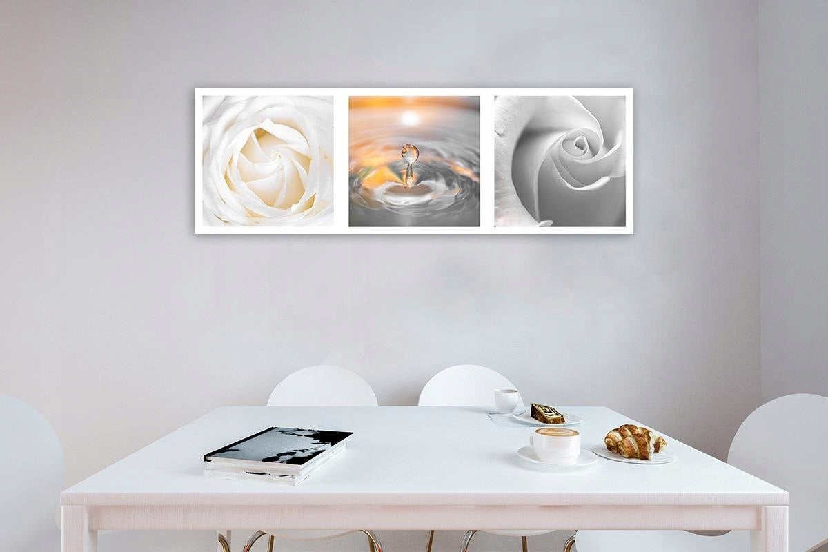 Reproduktionsblumen und Tropfen 
