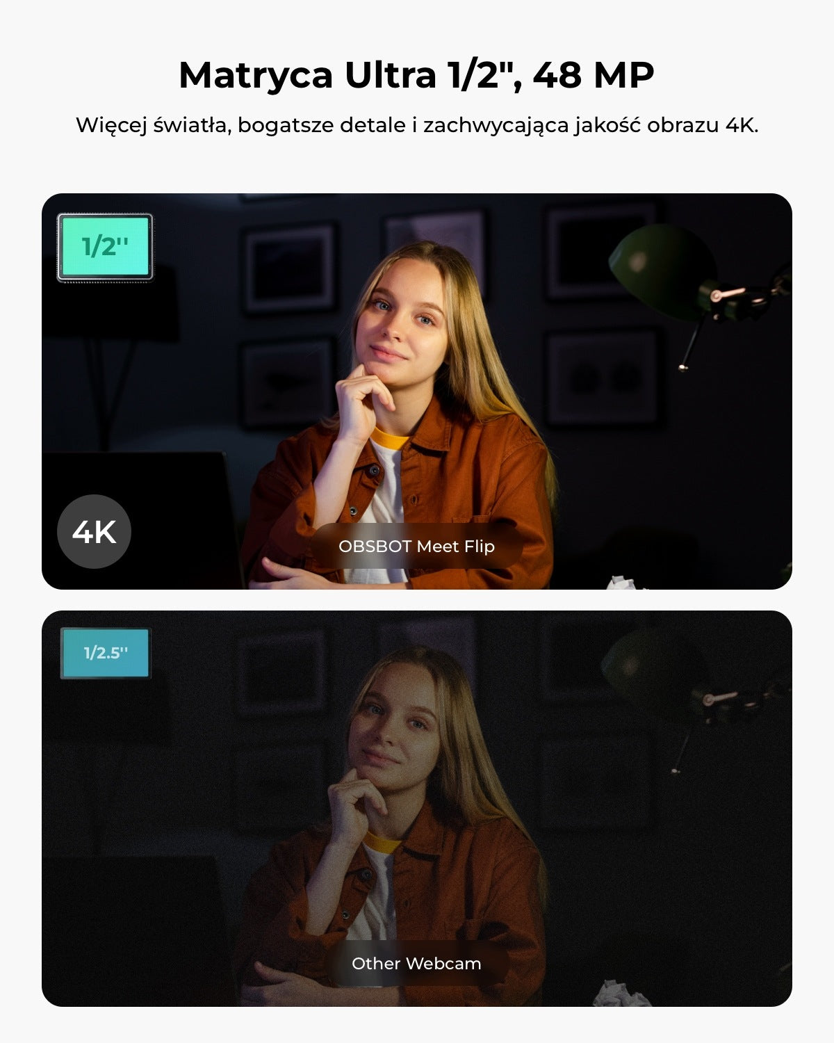 Obsbot Meet Flip 4K Camera Brand Obsbot