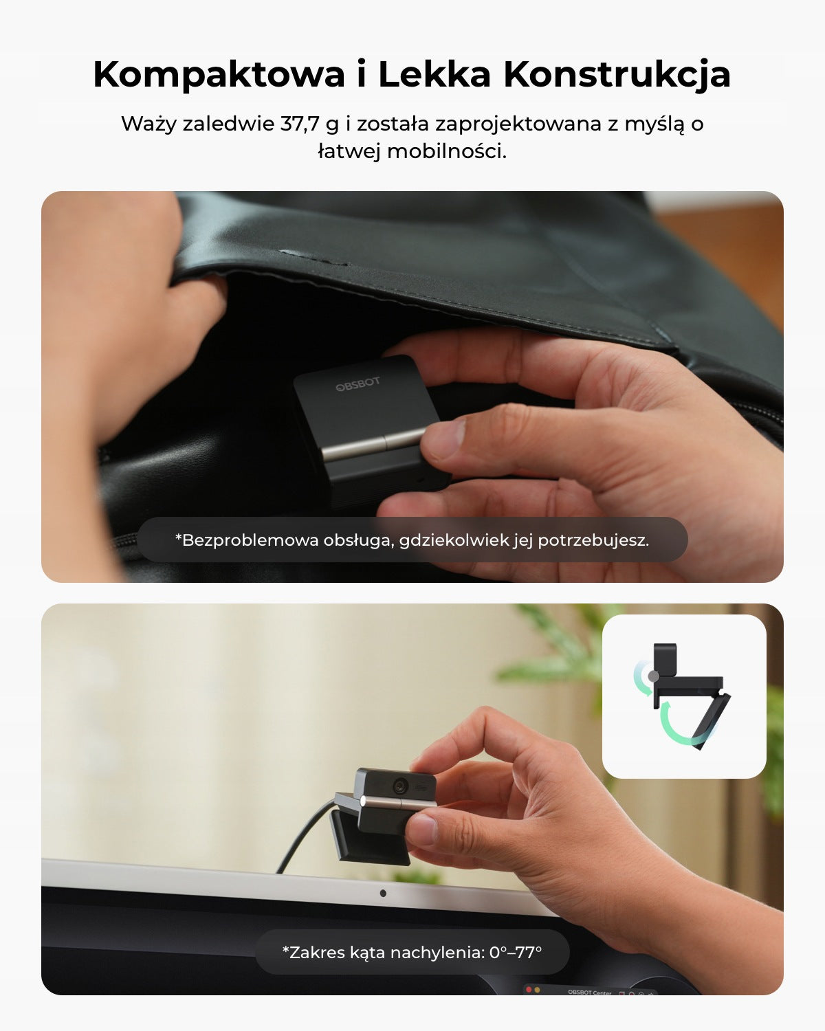 Obsbot Meet Flip 4K Camera Manufacturer code OWB-2510-CE
