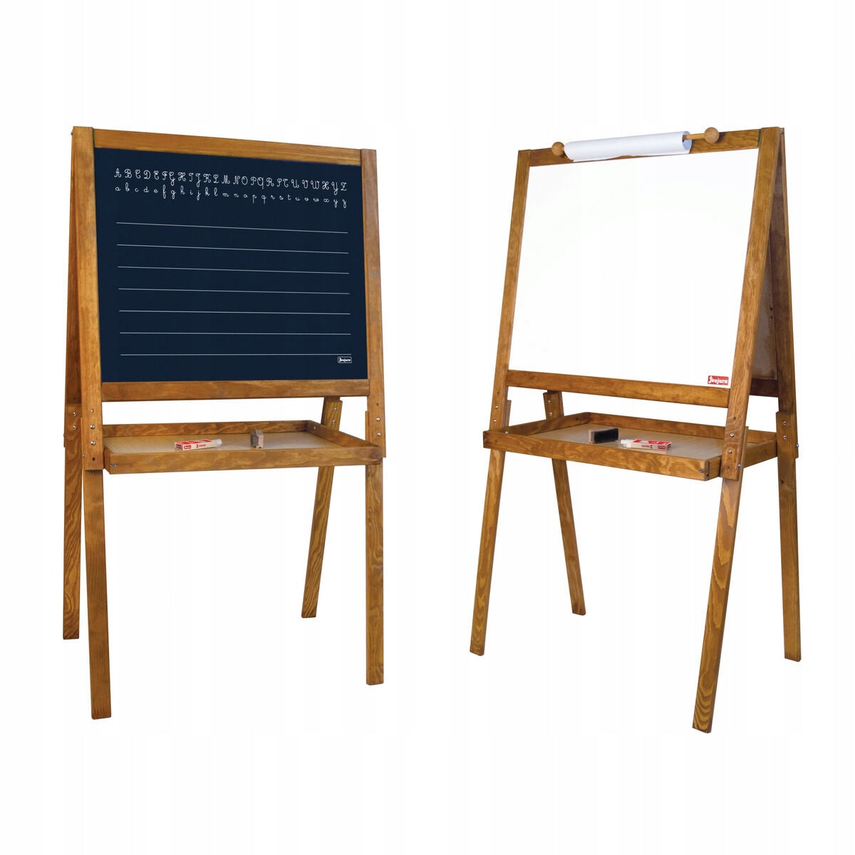 Doppelseitiges magnetisches Zeichenbrett Jeujura Großes Zeichenbrett für Schüler 