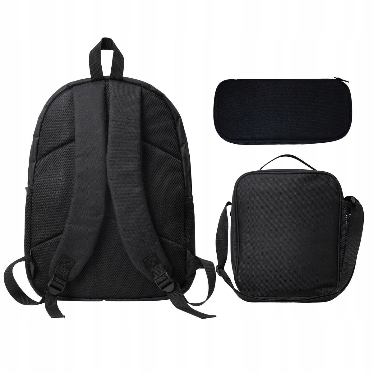 Ocean Creatures Sea Turtle Non-Food Contact 3pcs Set Trendy Backpack, Kind shoulder