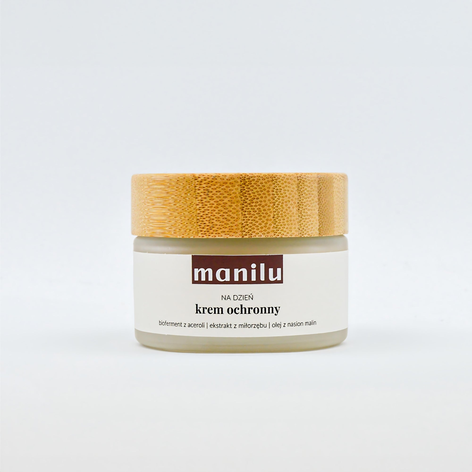 Apsauginis dieninis kremas Manilu By Nature, 50 ml