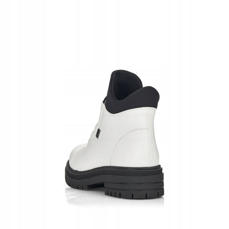 Stiefel für Damen Rieker, weiß 