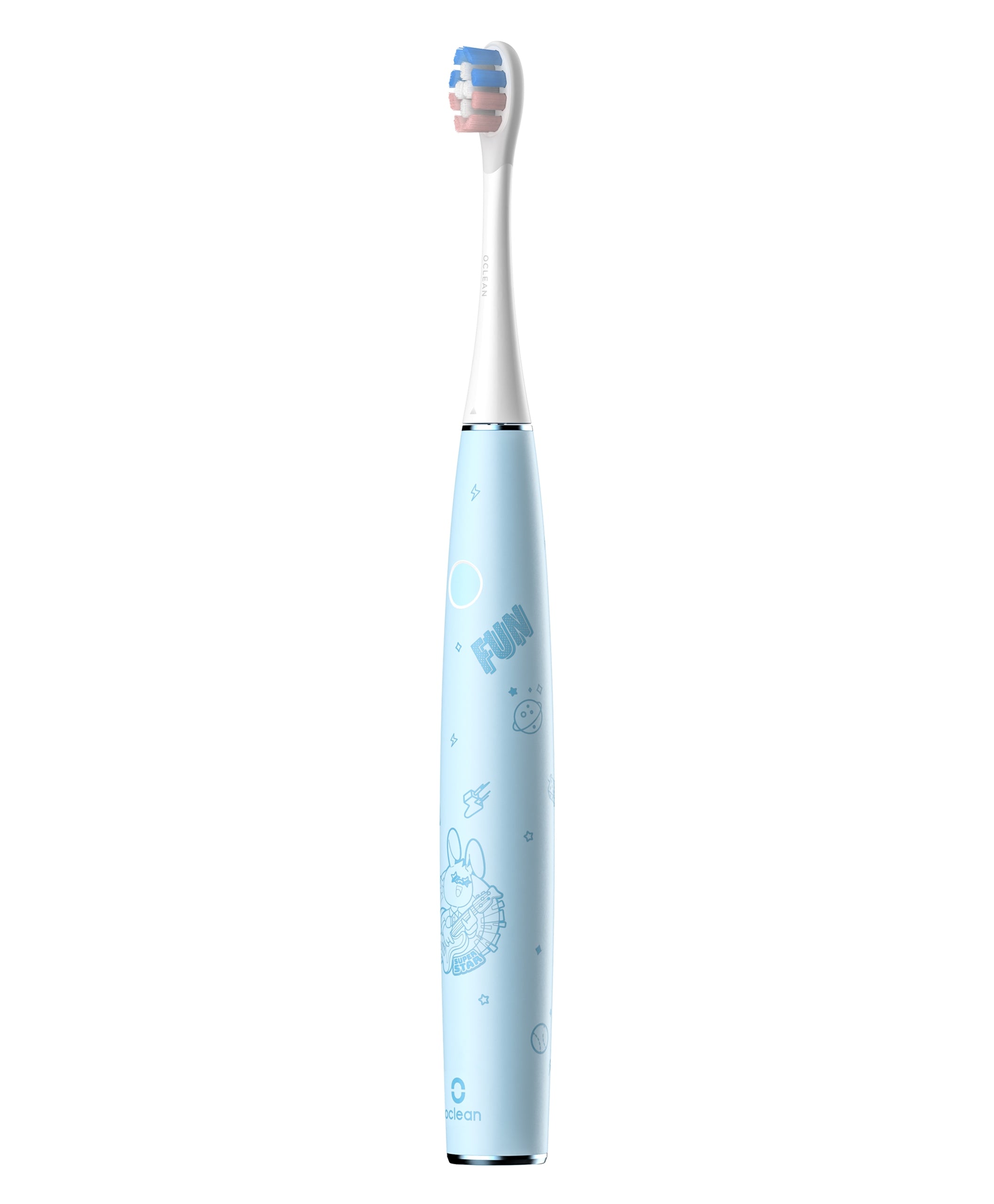 Oclean Kids Baby Blue sonic toothbrush for children 6-12 blue Manufacturer code C01000362_C04000210