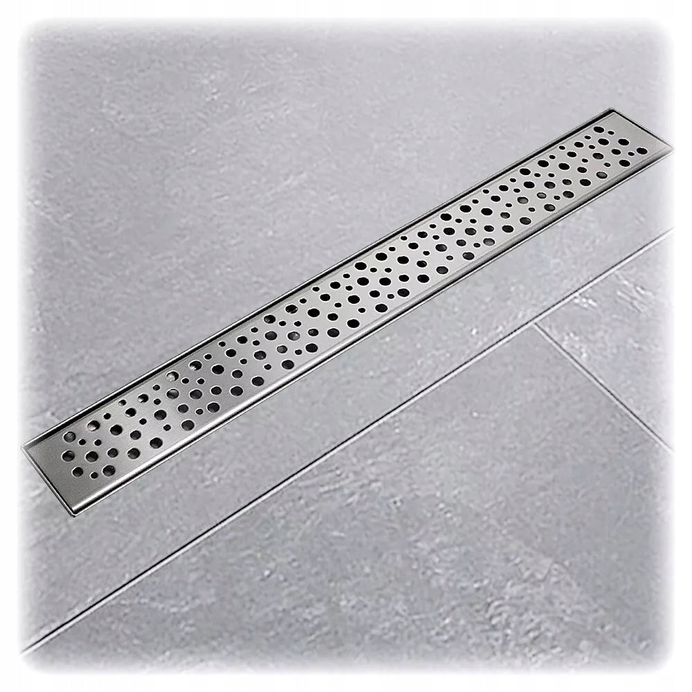 Duschrinne, linear, mit Siphon, 60 cm 