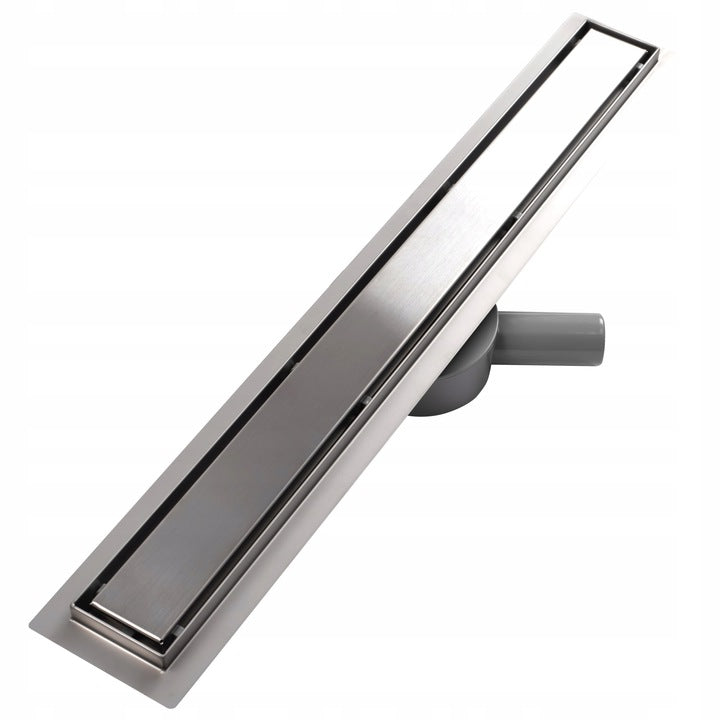 Lineares Abflussrohr Eco360 Chrom 90 doppelseitig 