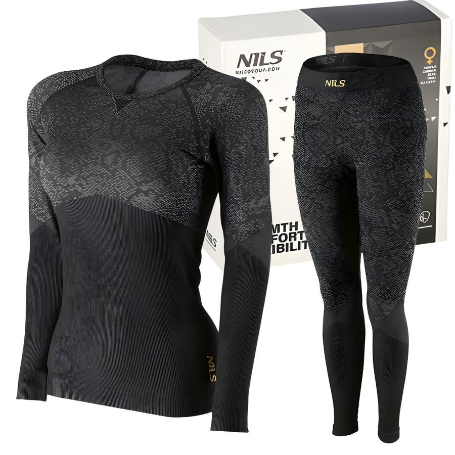 Thermounterwäsche für Damen Nils Rosa BTZ0062, grau 
